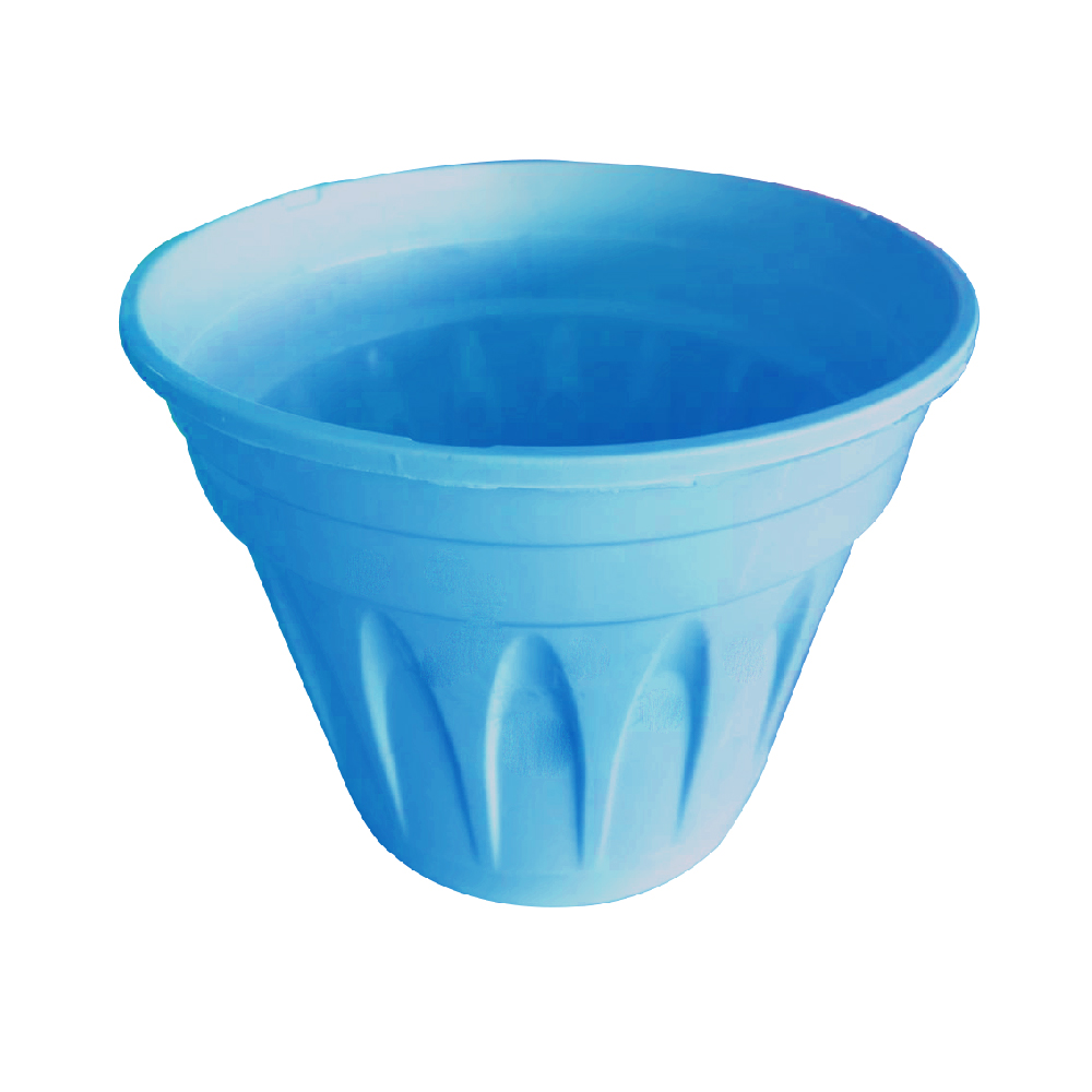Serinova Flower Pot, HAP7W-WASN-A5028R007_AQUA BLUE